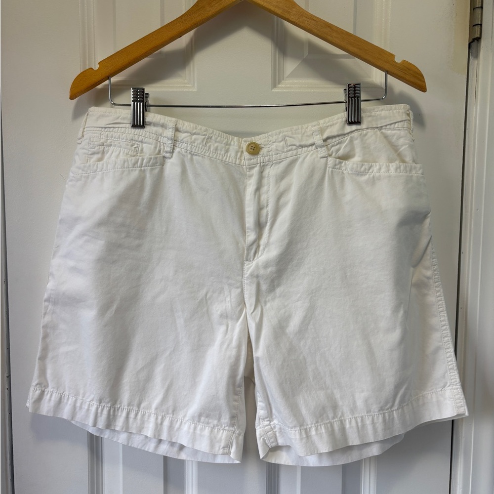 Lauren‎ Ralph Lauren Women's White Shorts Size 10